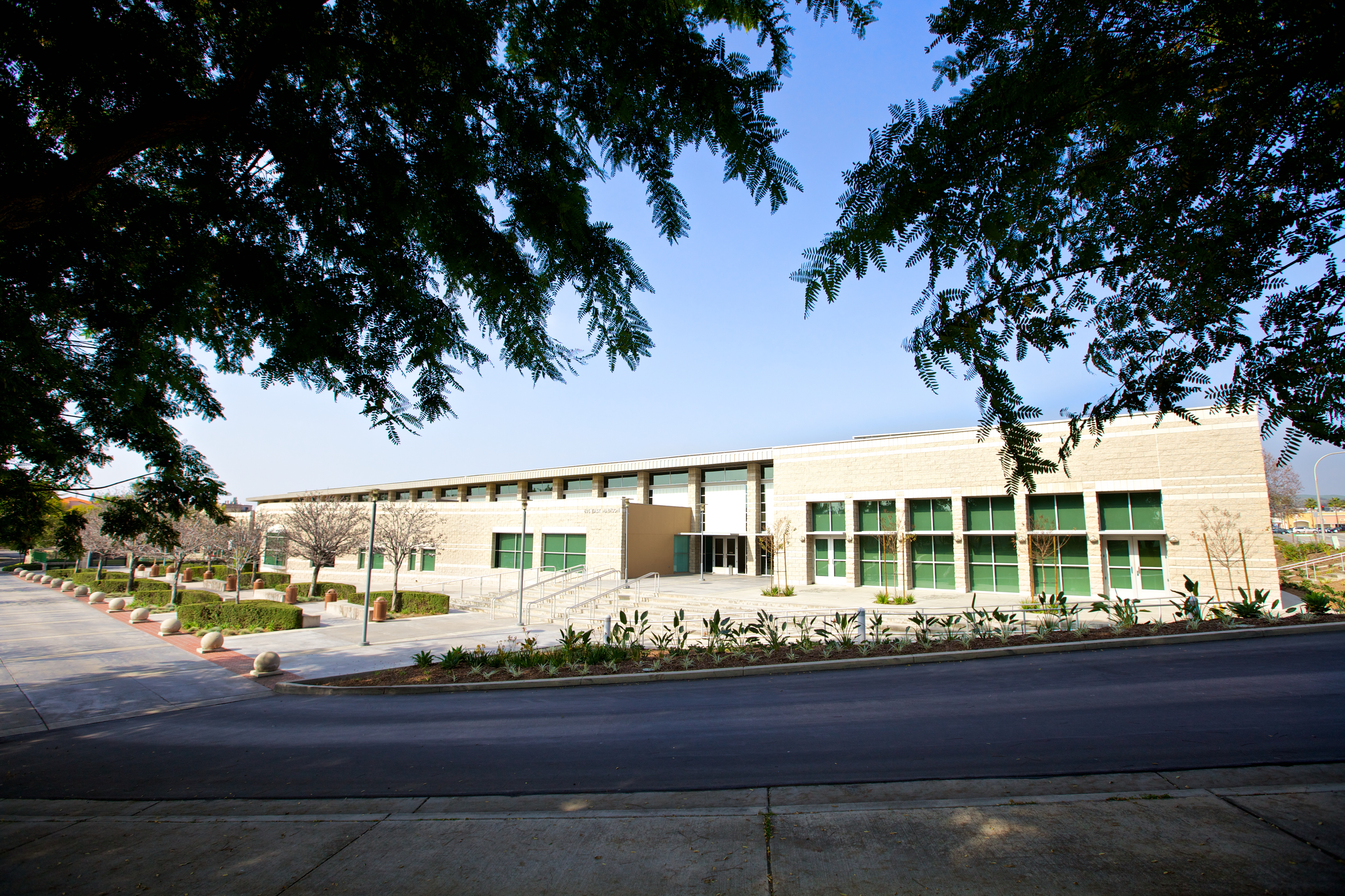 Brea Community Center building view